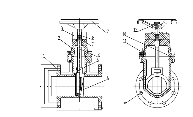 BS5163 Resilient Gate Valve